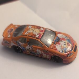 Orange Cartoon Race Car Toy